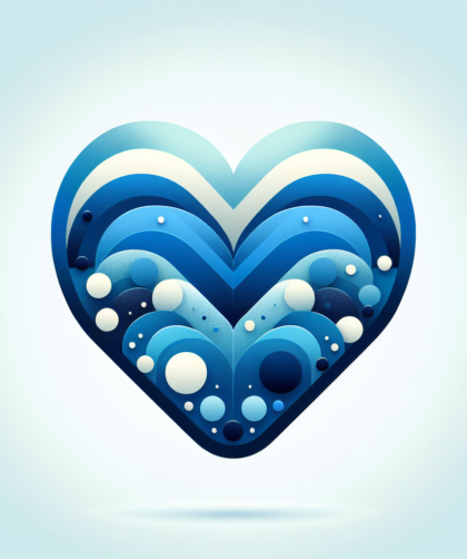Niebieskie serce – co oznacza?