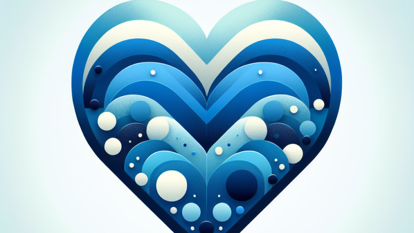 Niebieskie serce – co oznacza?