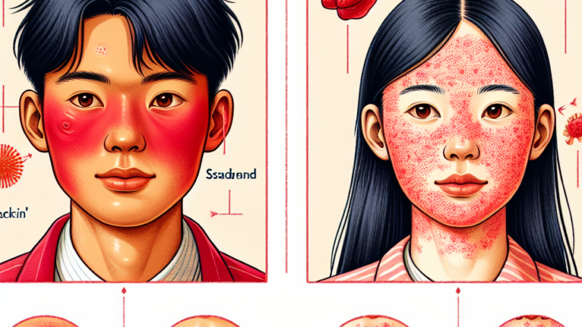 Rumień zakaźny a szkarlatyna – różnice