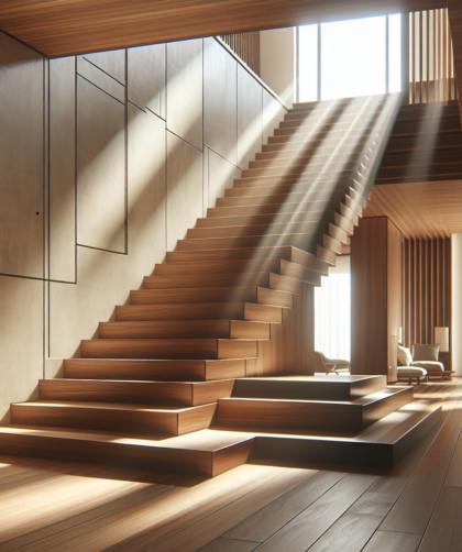 Dlaczego warto postawić na schody drewniane w domu?