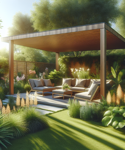 Altana drewniana nowoczesna – jak stworzyć stylowe miejsce do wypoczynku w ogrodzie?
