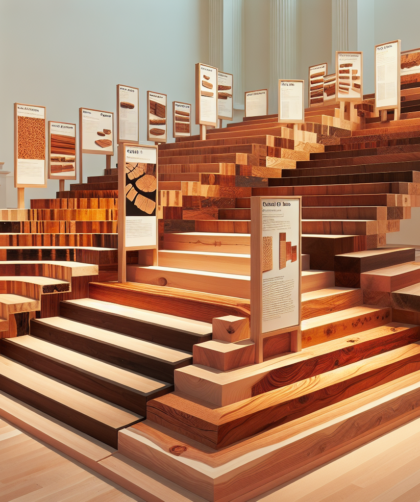 Schody drewniane – porównanie różnych gatunków drewna i ich wpływ na trwałość oraz estetykę