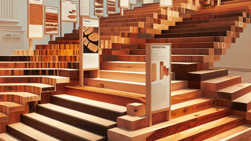 Schody drewniane – porównanie różnych gatunków drewna i ich wpływ na trwałość oraz estetykę