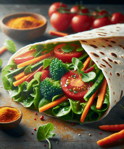 Niskokaloryczna tortilla – przepis na lekkie danie z dużym smakiem