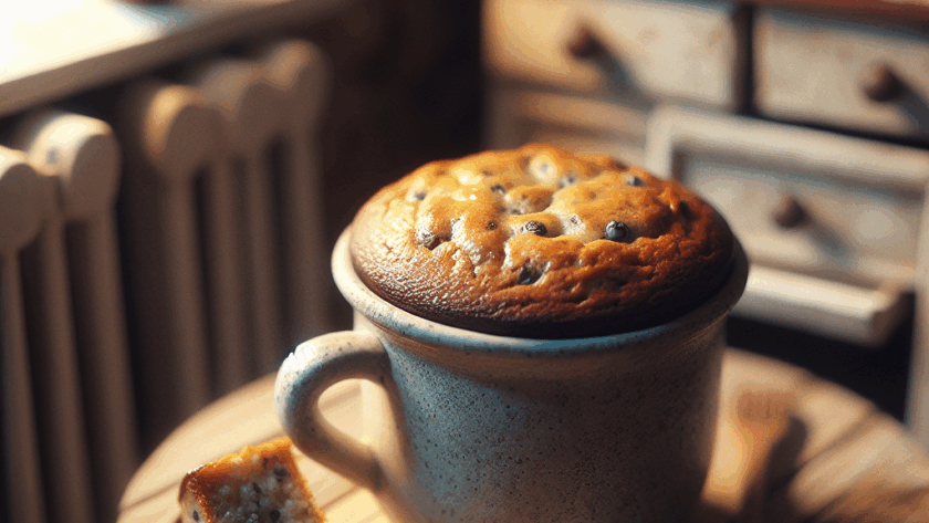 Przepis na ciastko w kubku – szybki deser z mikrofalówki w 3 minuty