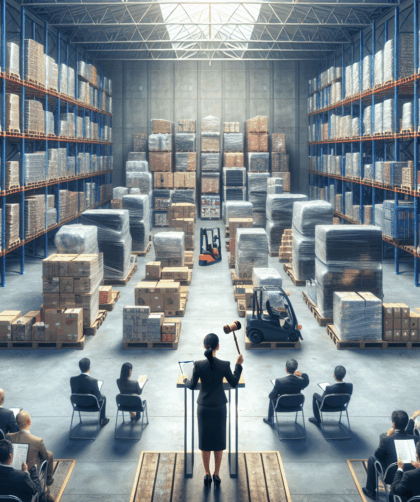 Aukcje palet z towarem – jak zdobyć towar hurtowy taniej niż u dystrybutora?