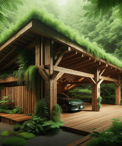 Korzyści z posiadania drewnianej wiaty garażowej – jakie są jej najważniejsze zalety?