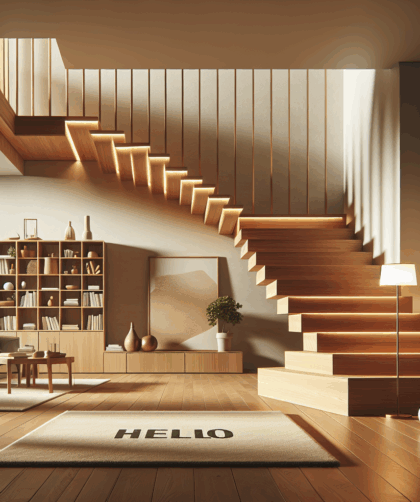 Schody drewniane wewnętrzne do domu i mieszkania – jak dobrać styl i konstrukcję