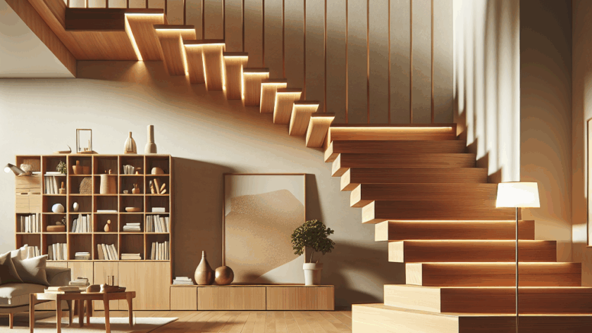 Schody drewniane wewnętrzne do domu i mieszkania – jak dobrać styl i konstrukcję