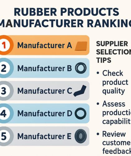Ranking producentów wyrobów gumowych w Polsce – na co zwrócić uwagę przy wyborze dostawcy?